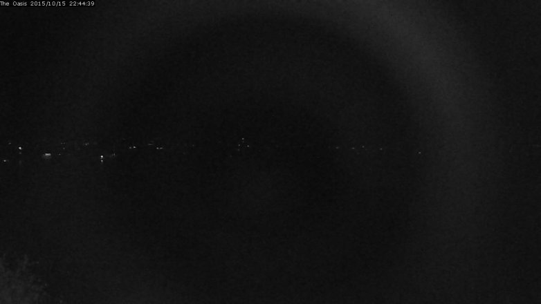 Lake Travis webcam, October 15, 2015 9:50 PM CT