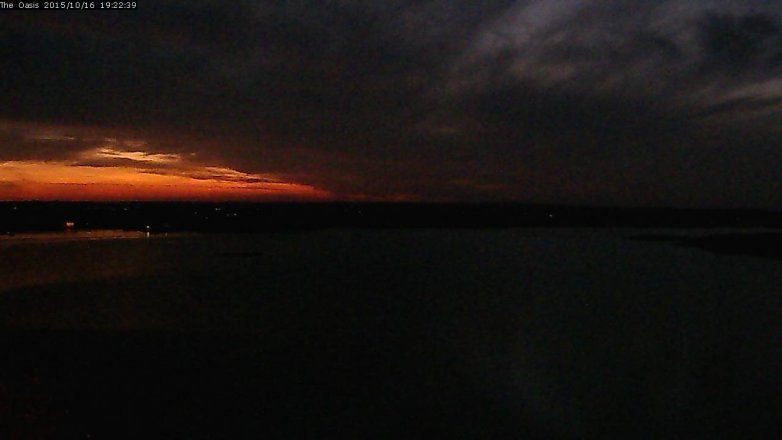 Lake Travis webcam, October 16, 2015 6:30 PM CT