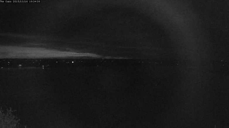 Lake Travis webcam, October 16, 2015 6:40 PM CT