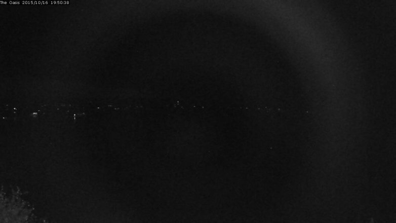 Lake Travis webcam, October 16, 2015 6:55 PM CT