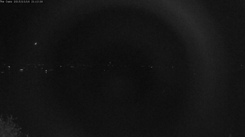 Lake Travis webcam, October 16, 2015 8:20 PM CT
