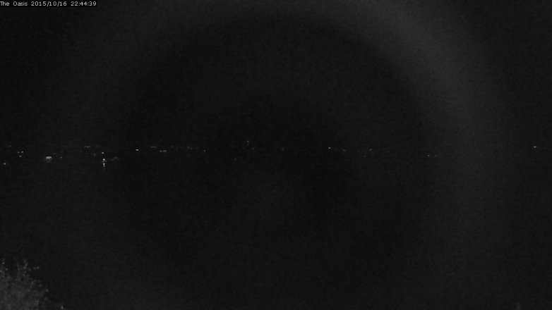 Lake Travis webcam, October 16, 2015 9:50 PM CT