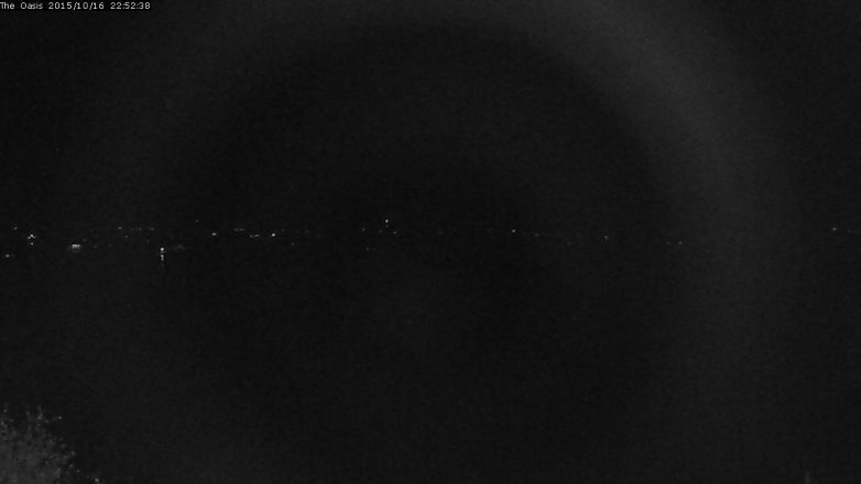 Lake Travis webcam, October 16, 2015 10:00 PM CT