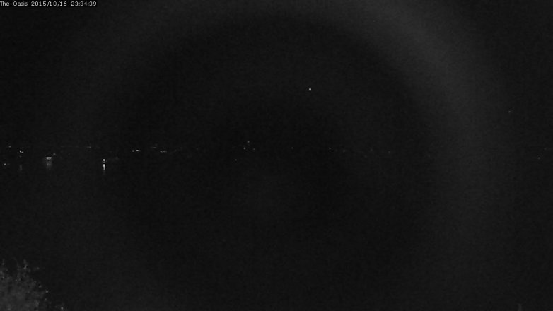 Lake Travis webcam, October 16, 2015 10:40 PM CT