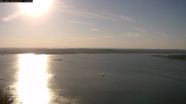 Lake Travis webcam, October 17, 2015 4:45 PM CT
