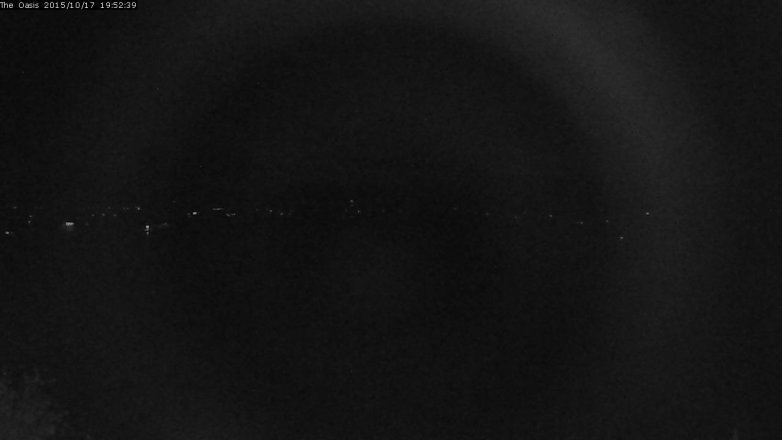 Lake Travis webcam, October 17, 2015 7:00 PM CT