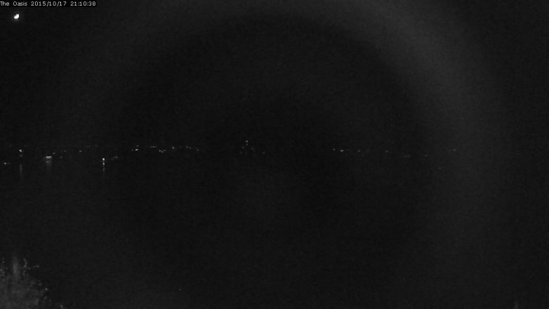Lake Travis webcam, October 17, 2015 8:15 PM CT