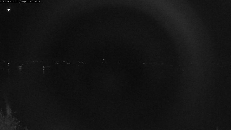 Lake Travis webcam, October 17, 2015 8:20 PM CT