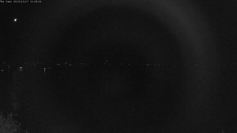 Lake Travis webcam, October 17, 2015 8:35 PM CT