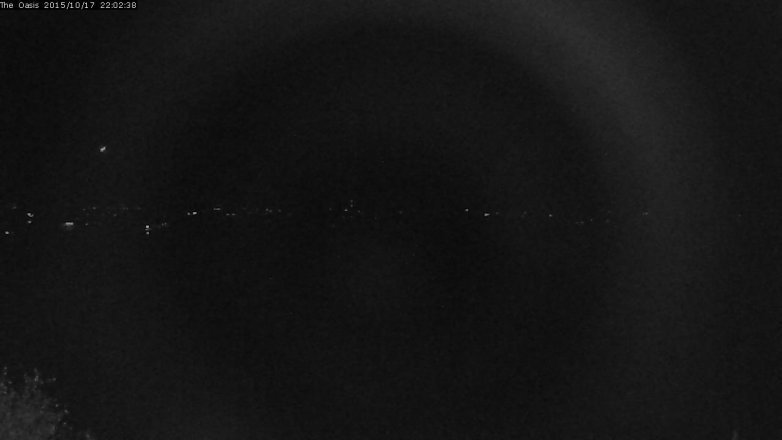 Lake Travis webcam, October 17, 2015 9:10 PM CT