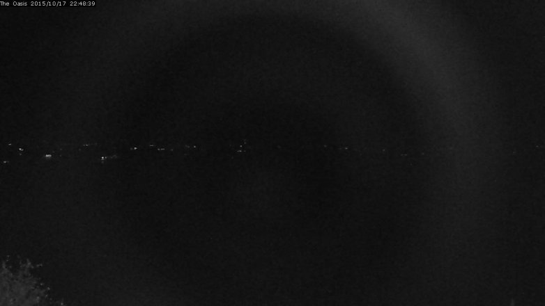 Lake Travis webcam, October 17, 2015 9:55 PM CT