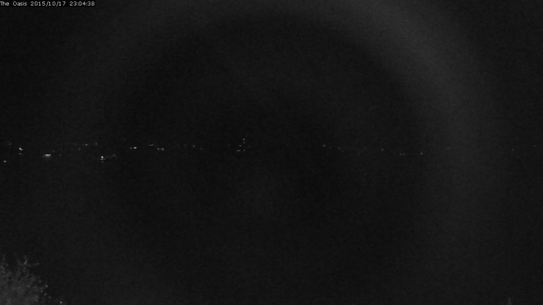 Lake Travis webcam, October 17, 2015 10:10 PM CT