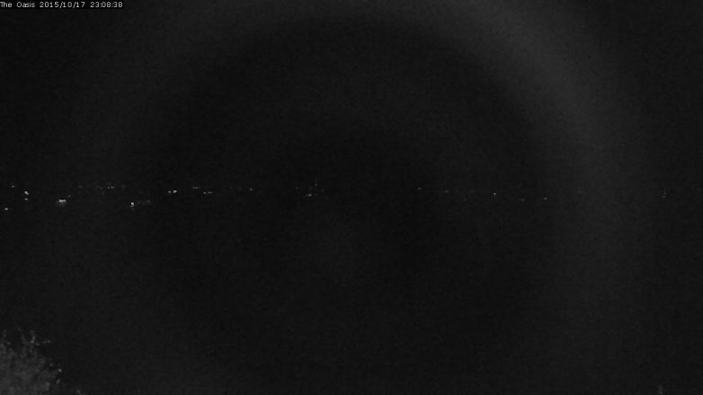 Lake Travis webcam, October 17, 2015 10:15 PM CT