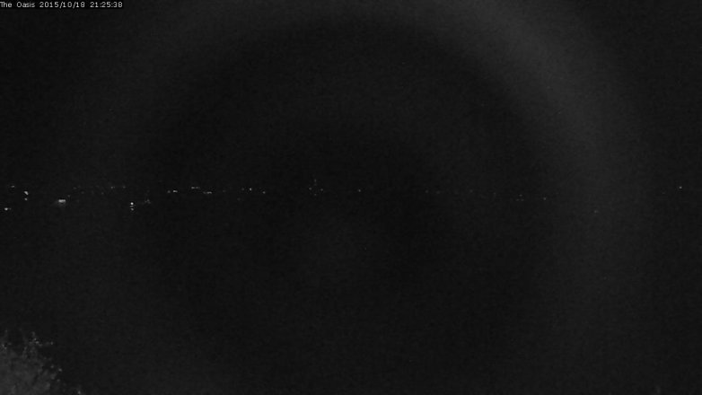 Lake Travis webcam, October 18, 2015 8:30 PM CT