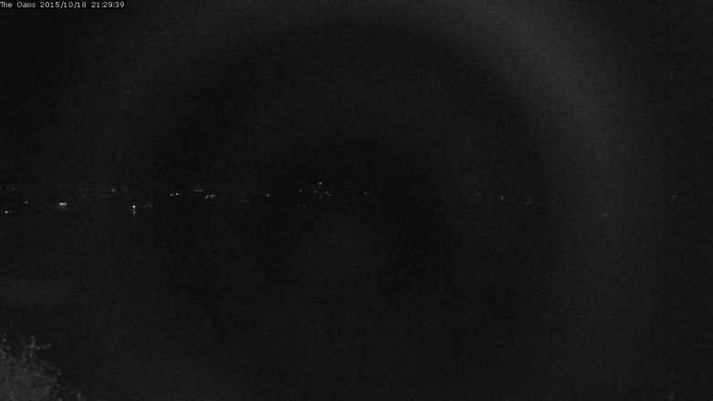 Lake Travis webcam, October 18, 2015 8:35 PM CT