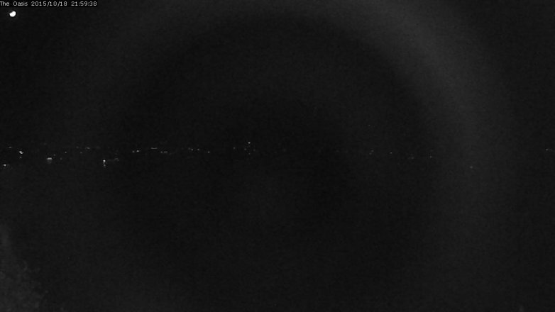 Lake Travis webcam, October 18, 2015 9:05 PM CT