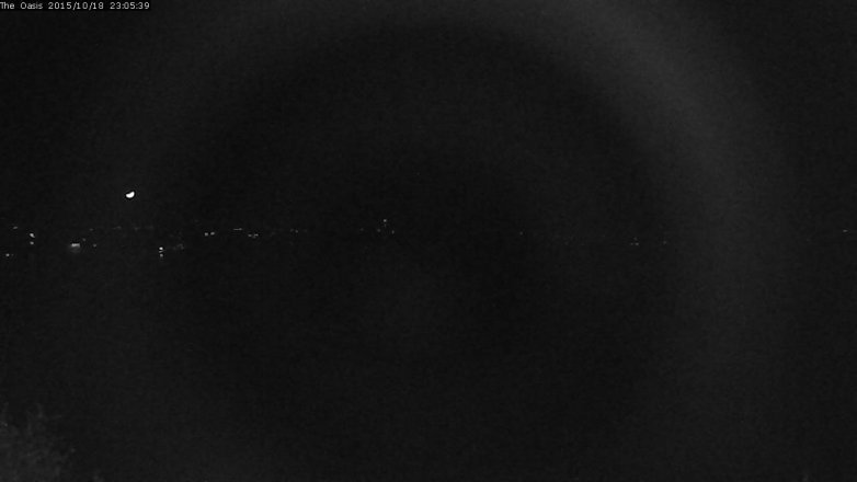 Lake Travis webcam, October 18, 2015 10:10 PM CT