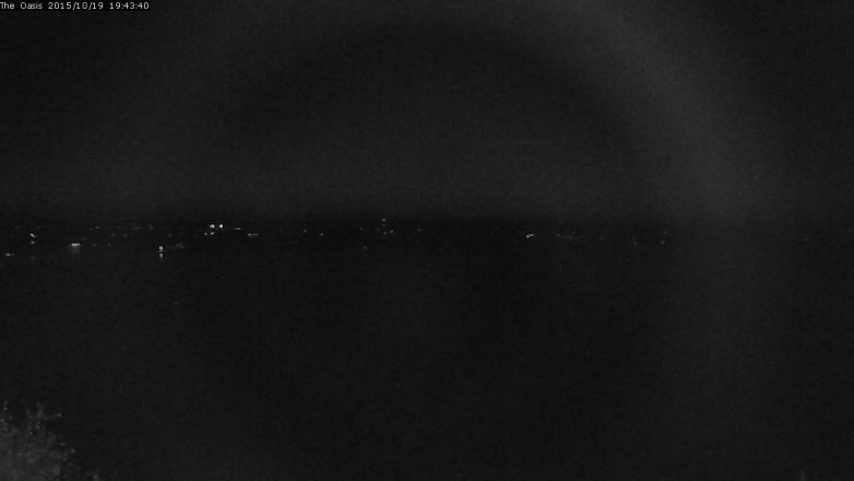 Lake Travis webcam, October 19, 2015 6:50 PM CT