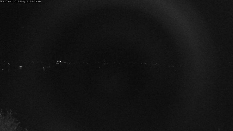 Lake Travis webcam, October 19, 2015 7:10 PM CT