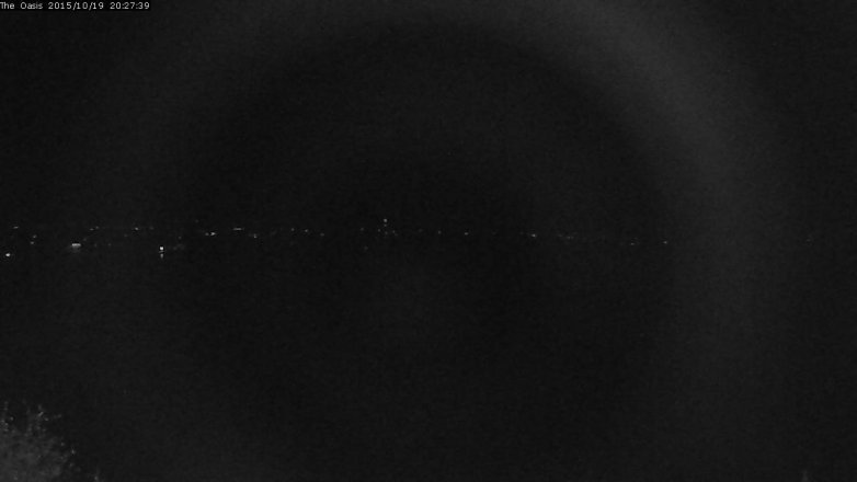 Lake Travis webcam, October 19, 2015 7:35 PM CT