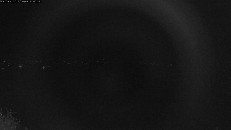 Lake Travis webcam, October 19, 2015 8:15 PM CT