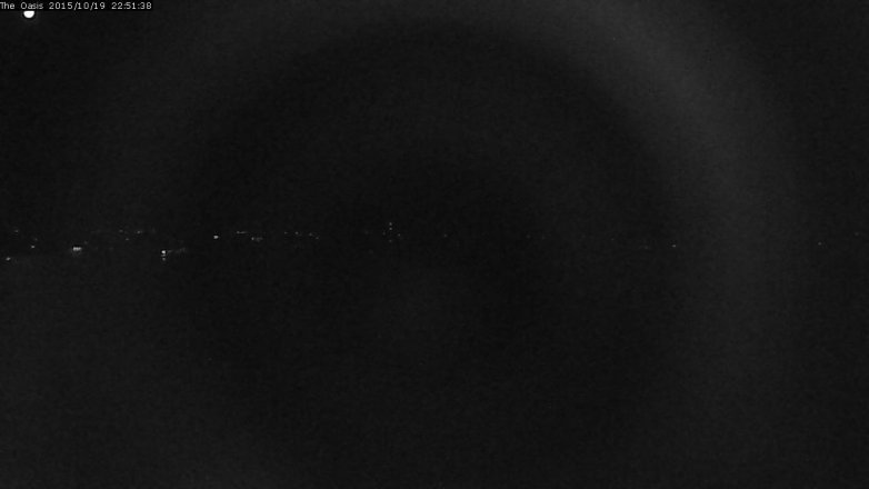 Lake Travis webcam, October 19, 2015 9:55 PM CT