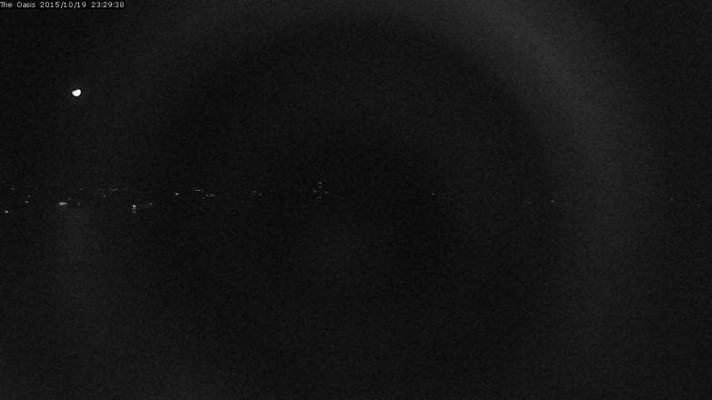 Lake Travis webcam, October 19, 2015 10:35 PM CT
