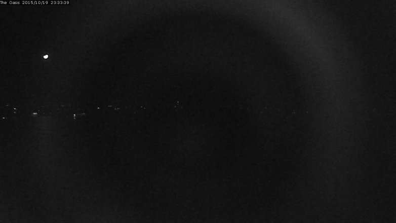 Lake Travis webcam, October 19, 2015 10:40 PM CT