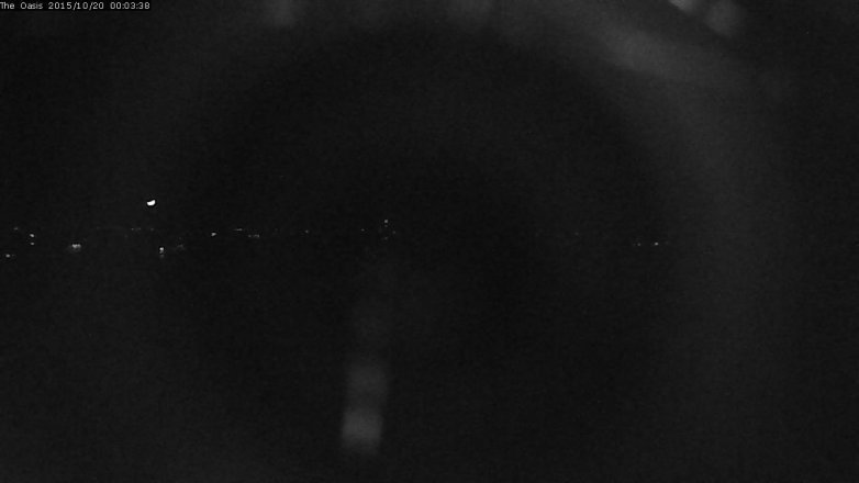Lake Travis webcam, October 19, 2015 11:10 PM CT