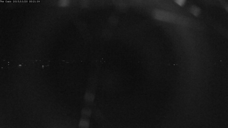 Lake Travis webcam, October 19, 2015 11:30 PM CT