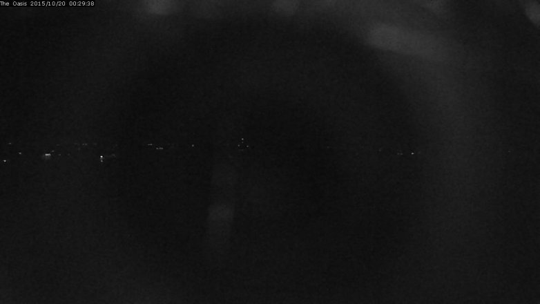 Lake Travis webcam, October 19, 2015 11:35 PM CT