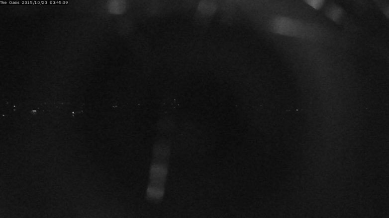 Lake Travis webcam, October 19, 2015 11:50 PM CT