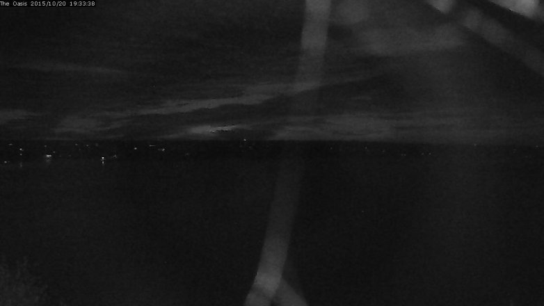 Lake Travis webcam, October 20, 2015 6:40 PM CT