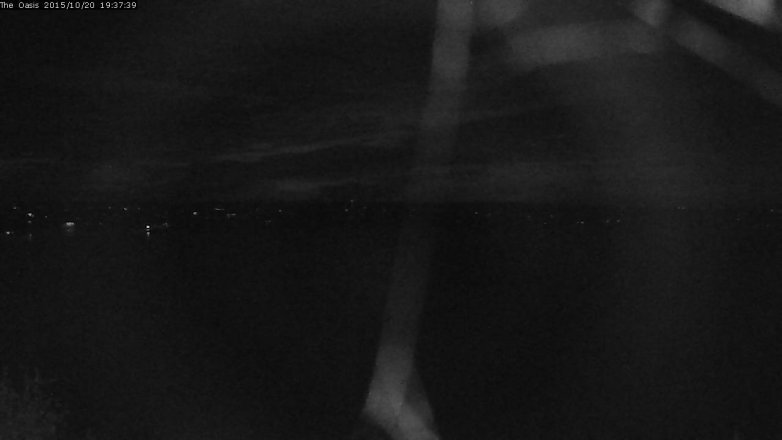 Lake Travis webcam, October 20, 2015 6:45 PM CT