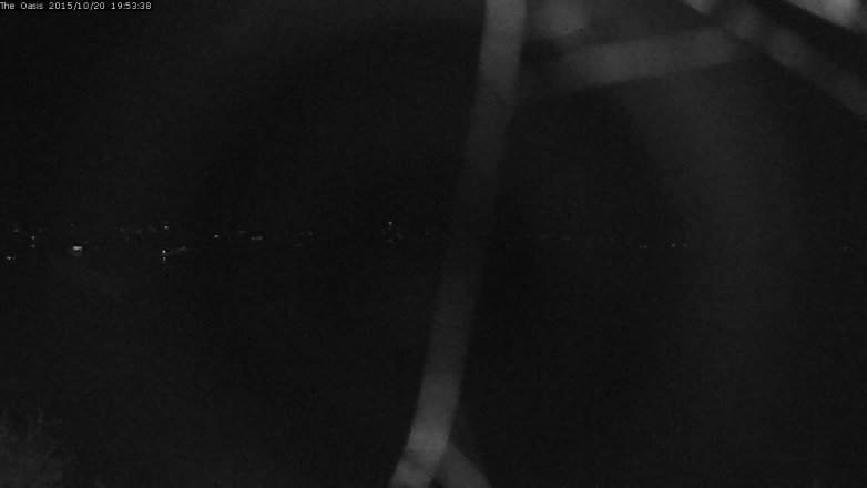 Lake Travis webcam, October 20, 2015 7:00 PM CT