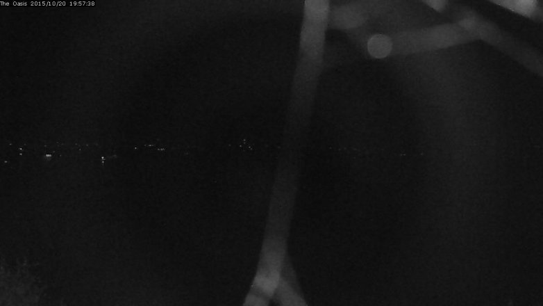 Lake Travis webcam, October 20, 2015 7:05 PM CT