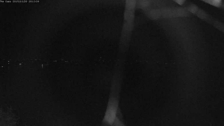 Lake Travis webcam, October 20, 2015 7:20 PM CT