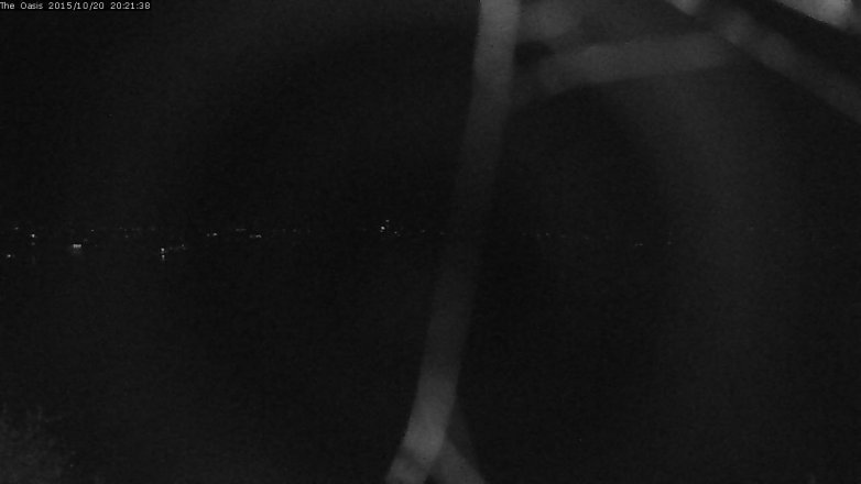 Lake Travis webcam, October 20, 2015 7:25 PM CT