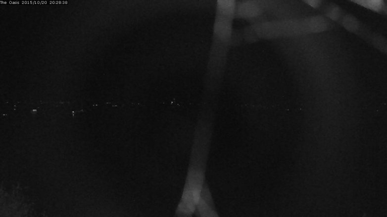 Lake Travis webcam, October 20, 2015 7:35 PM CT