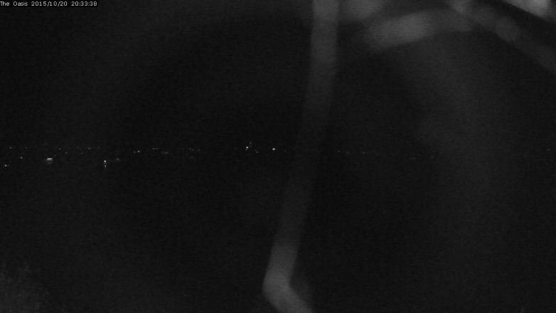Lake Travis webcam, October 20, 2015 7:40 PM CT