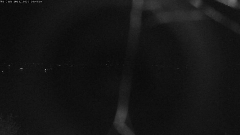 Lake Travis webcam, October 20, 2015 7:50 PM CT