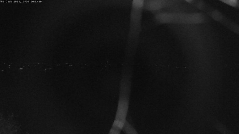 Lake Travis webcam, October 20, 2015 8:00 PM CT