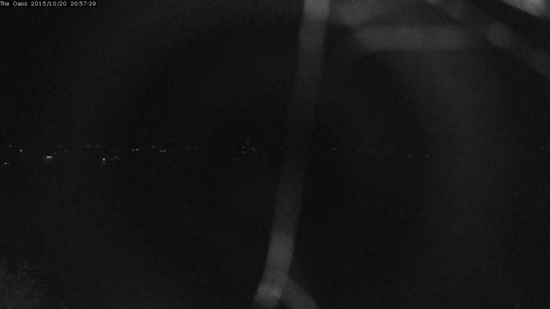 Lake Travis webcam, October 20, 2015 8:05 PM CT