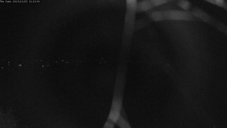 Lake Travis webcam, October 20, 2015 8:30 PM CT
