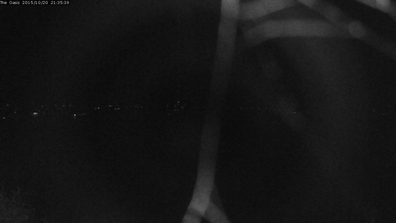 Lake Travis webcam, October 20, 2015 8:40 PM CT