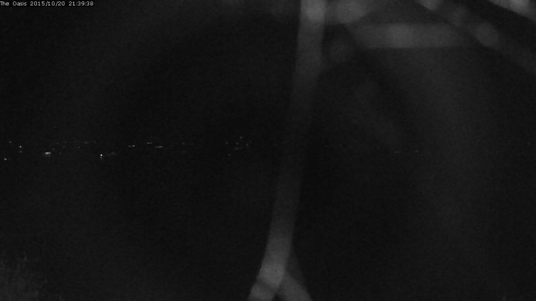 Lake Travis webcam, October 20, 2015 8:45 PM CT