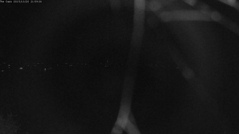 Lake Travis webcam, October 20, 2015 9:05 PM CT