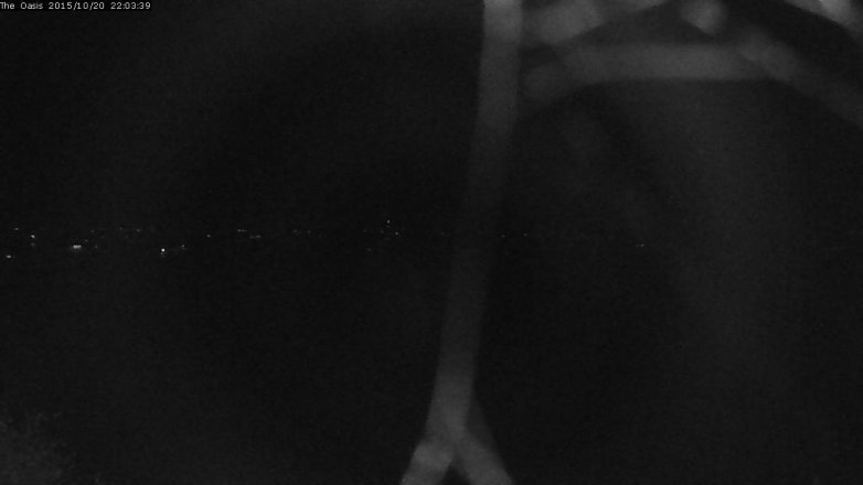 Lake Travis webcam, October 20, 2015 9:10 PM CT