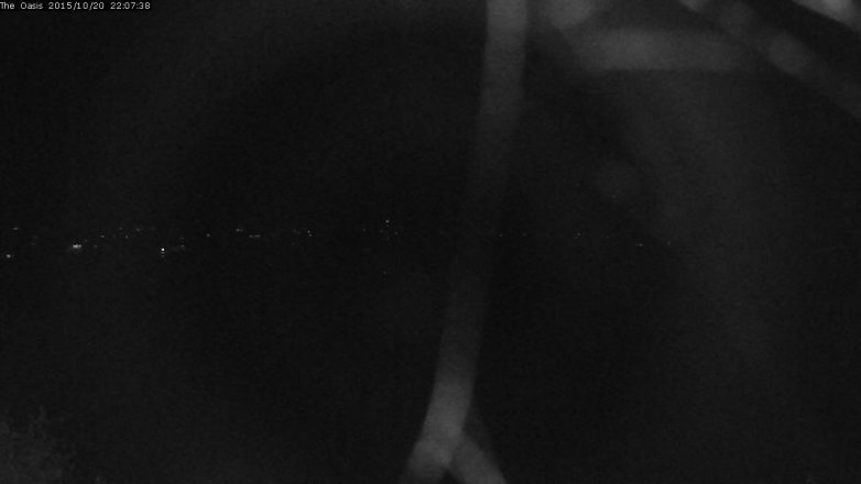 Lake Travis webcam, October 20, 2015 9:15 PM CT