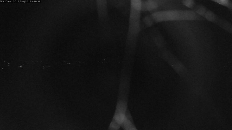Lake Travis webcam, October 20, 2015 9:45 PM CT